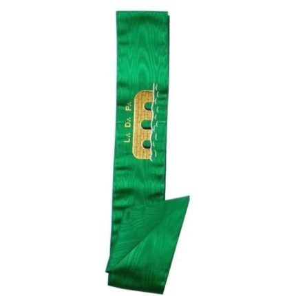 15TH DEGREE SCOTTISH RITE SASH - LEFT SHOULDER TO RIGHT HIP