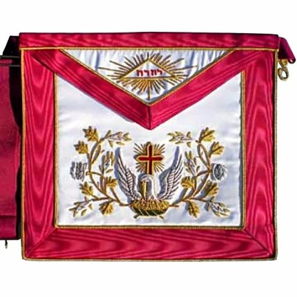 18TH DEGREE SCOTTISH RITE APRON - SILK