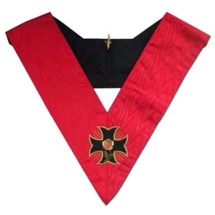 18TH DEGREE SCOTTISH RITE COLLAR - CROIX PATTÉE (2)