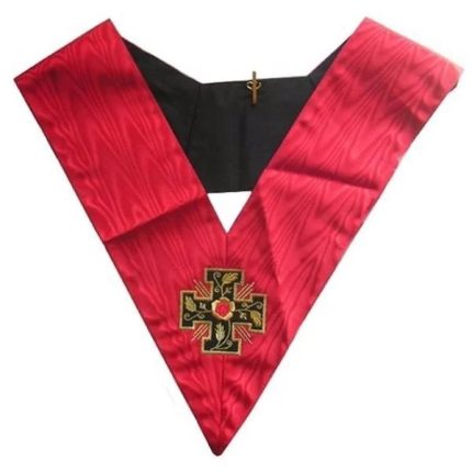 18TH DEGREE SCOTTISH RITE COLLAR -CROIX POTENCÉE (2)