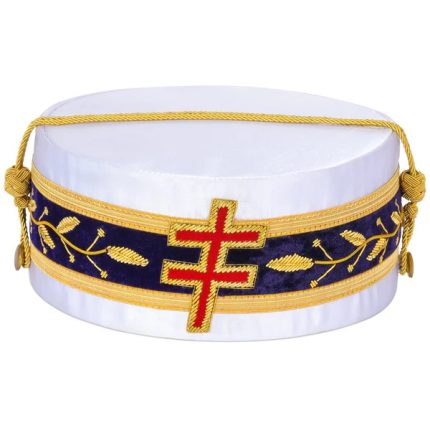 33RD DEGREE SCOTTISH RITE CROWN CAP - HAND EMBROIDERY (1)