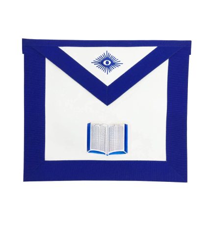 CHAPLAIN BLUE LODGE OFFICER APRON - ROYAL BLUE (1)