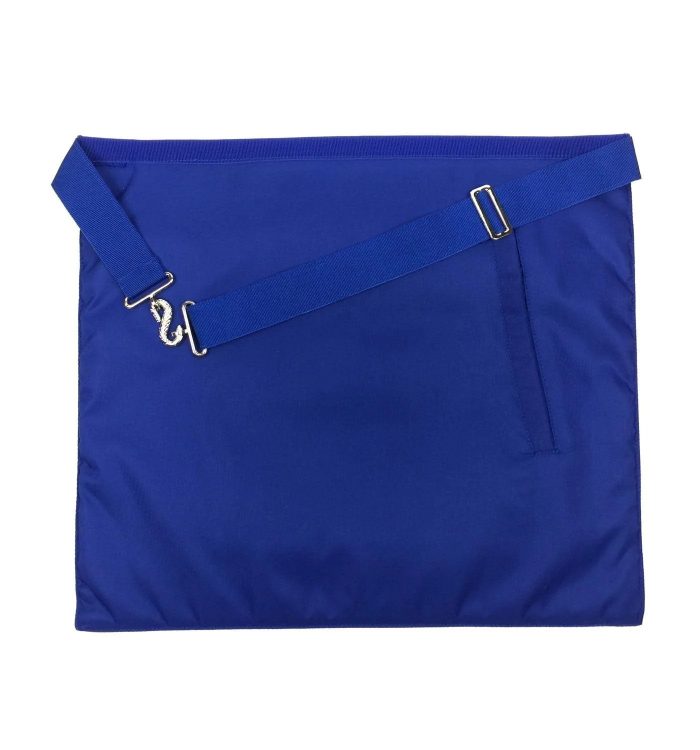 CHAPLAIN BLUE LODGE OFFICER APRON - ROYAL BLUE (2)