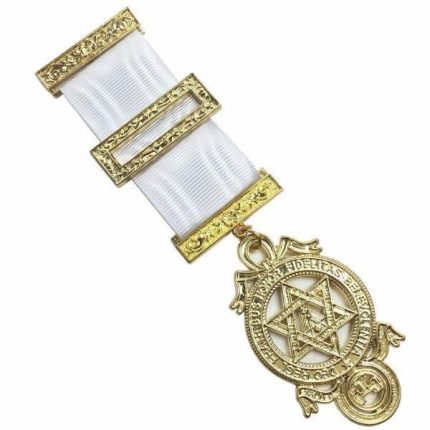 COMPANION ENGLISH ROYAL ARCH BREAST JEWEL - GOLD PLATED