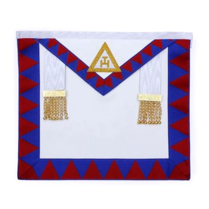 COMPANION ENGLISH ROYAL ARCH ENGLISH APRON - RED & BLUE (4)