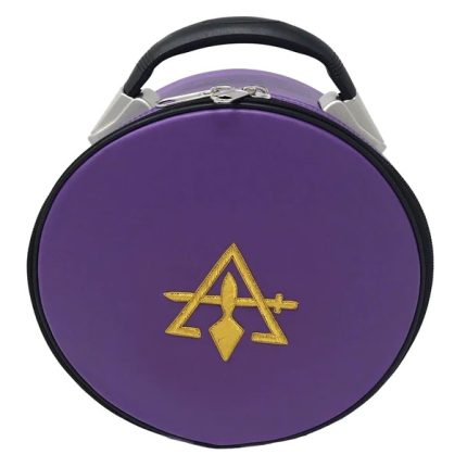 COUNCIL CROWN CAP CASE - PURPLE SWORD & TROWEL (3)