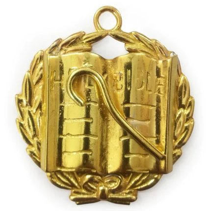 GRAND CHAPLAIN BLUE LODGE OFFICER COLLAR JEWEL - GOLD CRAFT