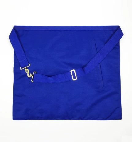 GRAND OFFICERS ENGLISH ROYAL ARCH APRON - RED & BLUE (5)