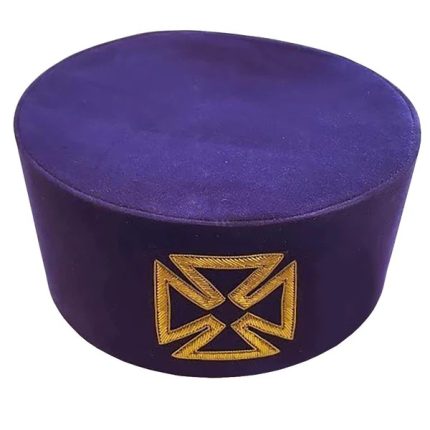 GRAND PRIOR KNIGHTS TEMPLAR COMMANDERY CROWN CAP - PURPLE (1)