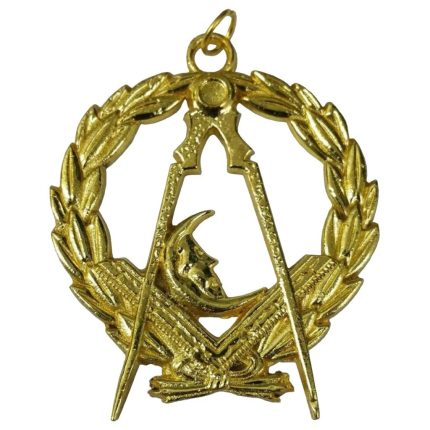 JUNIOR GRAND DEACON BLUE LODGE OFFICER COLLAR JEWEL - GOLD METAL