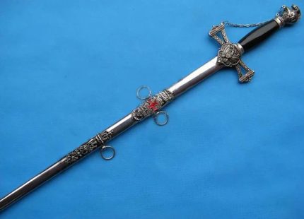 KNIGHTS TEMPLAR COMMANDERY SWORD - EAGLE GUARD CHAIN 37 (1)