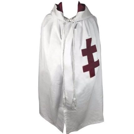 KNIGHTS TEMPLAR ENGLISH REGULATION MANTLE - COTTON & WOOL FABRIC WI (3)