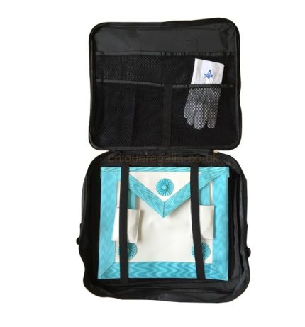 MASONIC APRON CASE - BLACK SOFT WATERPROOF MATERIAL (4)