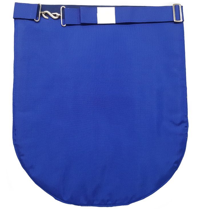 MASTER MASON BLUE LODGE APRON - ALTAR, SUN, MOON & PILLARS (4)