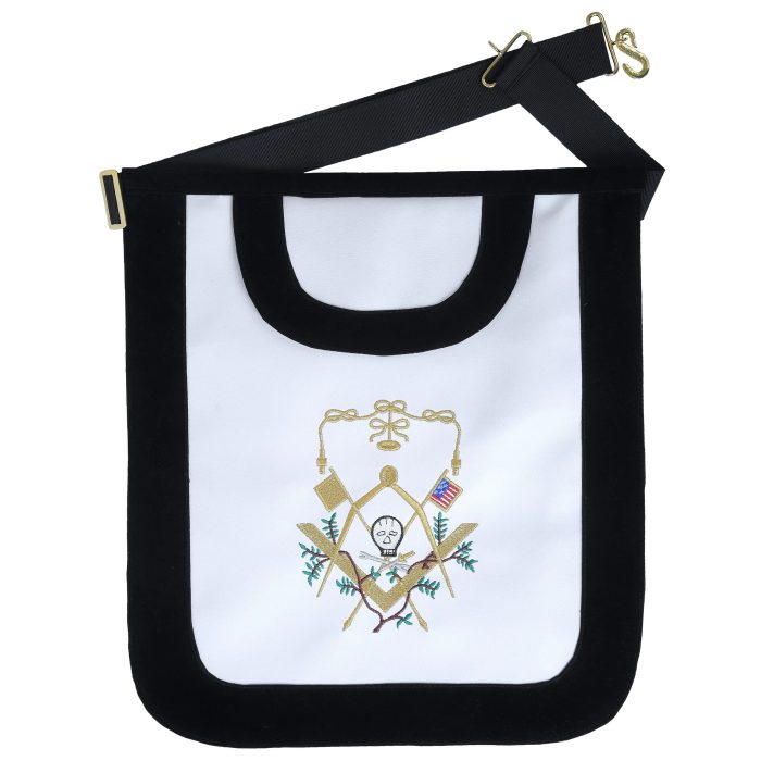 MASTER MASON BLUE LODGE APRON - GEORGE WASHINGTON'S REPLICA (1)