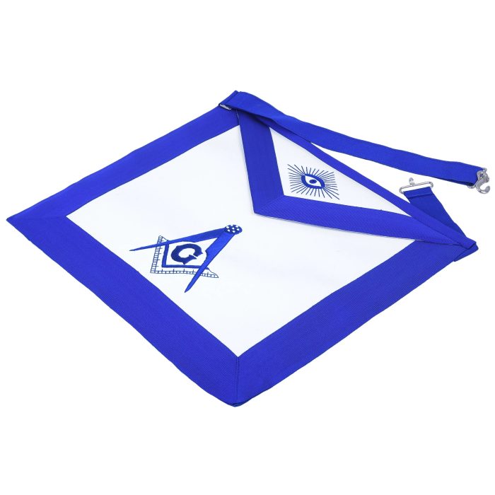 MASTER MASON BLUE LODGE APRON - ROYAL BLUE (6)