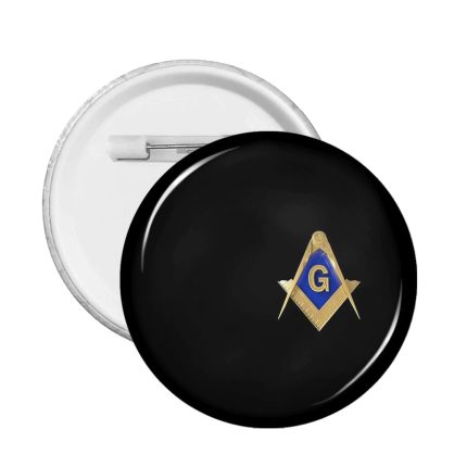 MASTER MASON BLUE LODGE BROOCH - SQUARE & COMPASS G (1)