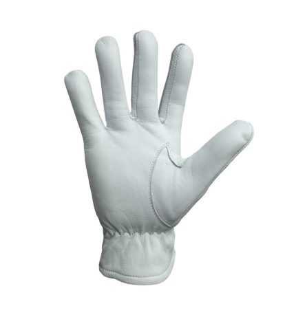 MASTER MASON BLUE LODGE GLOVE - WHITE LEATHER WITH SQUARE & COMPASS G (3)