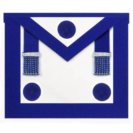 MASTER MASON BLUE LODGE MASSACHUSETTS REGULATION APRON - ROYAL BLUE (2)