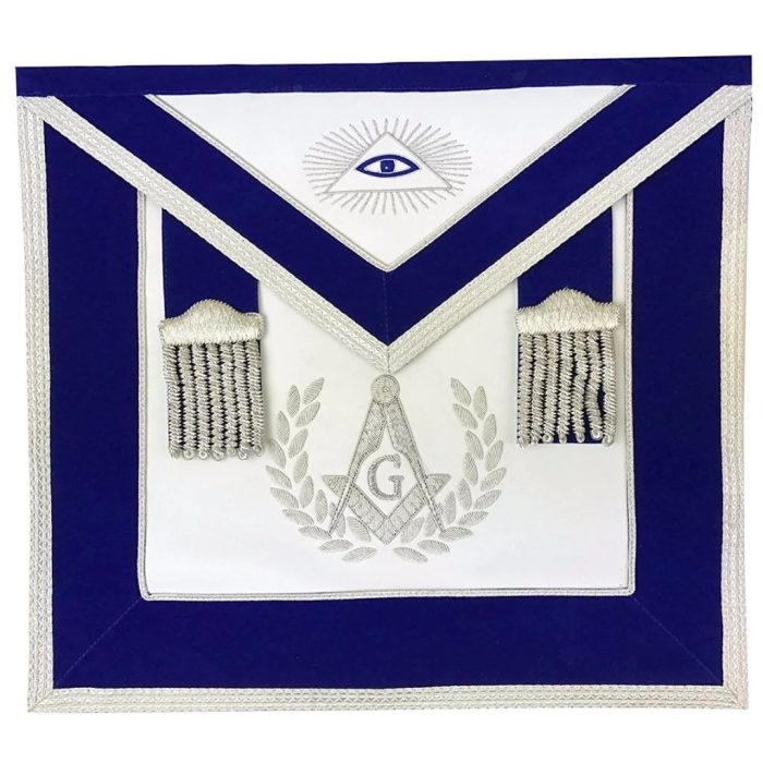 MASTER MASON BLUE LODGE REGALIA SET - HAND EMBROIDERY (5)