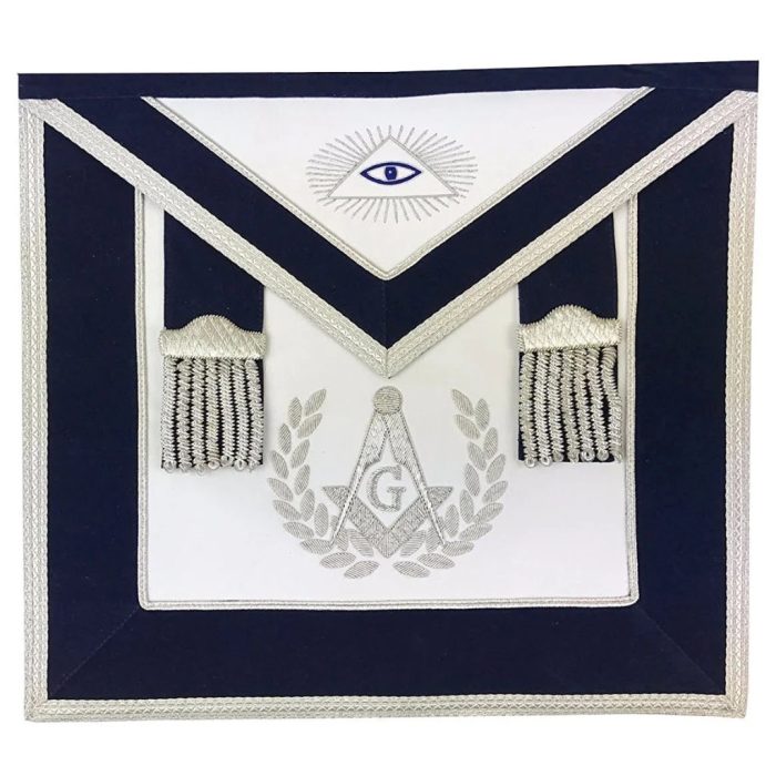 MASTER MASON BLUE LODGE REGALIA SET - NAVY (5)