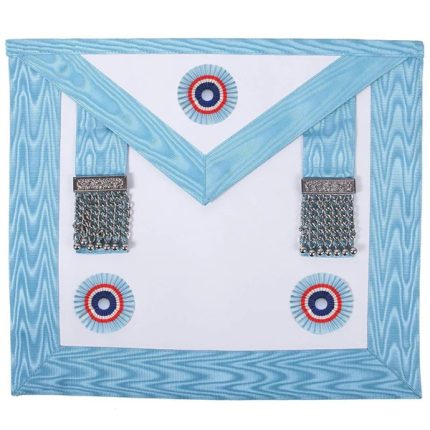 MASTER MASON EMULATION RITE ENGLISH REGULATION APRON - TURQUOI