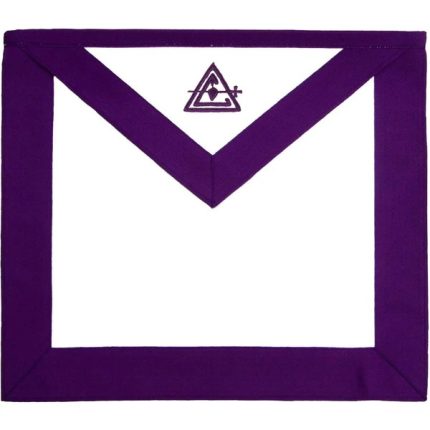 MEMBER COUNCIL APRON - PURPLE GROSGRAIN (2)