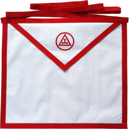 MEMBER ROYAL ARCH CHAPTER APRON - WHITE DUCK COTTON