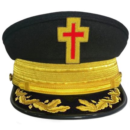 PAST COMMANDER KNIGHTS TEMPLAR COMMANDERY FATIGUE CAP - W (1)