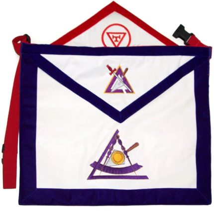 PAST HIGH PRIEST & PAST ILLUSTRIOUS MASTER & ROYAL ARCH CHAPTER & COUNCIL APRON - REVE (6)