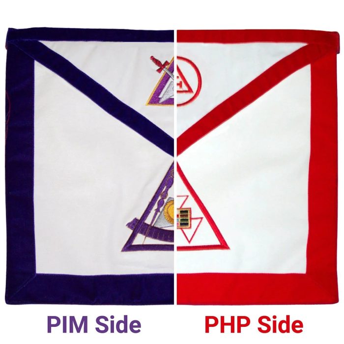 PAST HIGH PRIEST & PAST ILLUSTRIOUS MASTER & ROYAL ARCH CHAPTER & COUNCIL APRON - REVE (7)