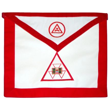 PAST HIGH PRIEST & PAST ILLUSTRIOUS MASTER & ROYAL ARCH CHAPTER & COUNCIL APRON - REVERS (1)