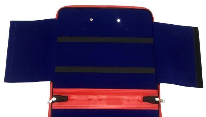 PAST MASTER BLUE LODGE APRON CASE - RED LEATHER DIFFERENT SIZES MM, WM, PROVINCIAL (8)