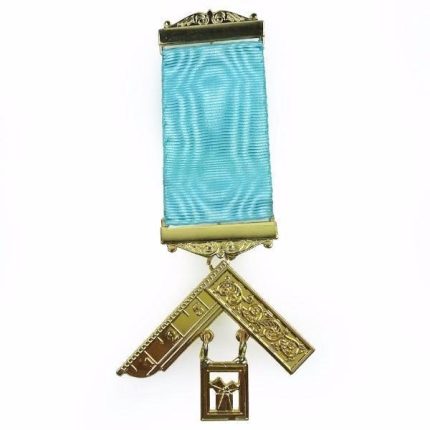 PAST MASTER CRAFT ENGLISH REGULATION BREAST JEWEL - GOLD PLATED