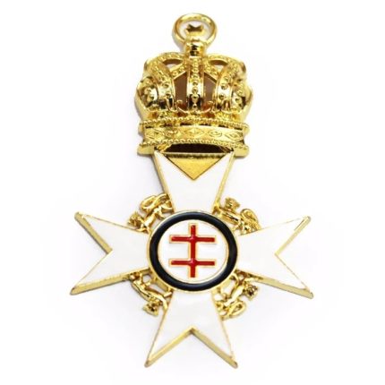 PAST PRECEPTOR KNIGHTS TEMPLAR COMMANDERY COLLAR JEWEL