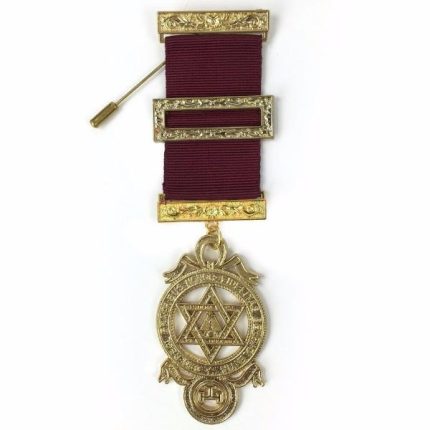 PRINCIPAL ENGLISH ROYAL ARCH BREAST JEWEL - GOLD PLATED