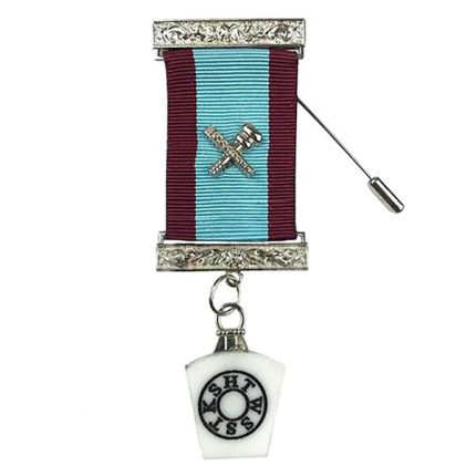 PROVINCIAL MARK ENGLISH BREAST JEWEL - SILVER PLATED