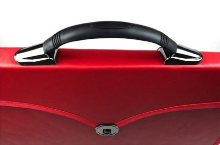 ROYAL ARCH CHAPTER APRON CASE - RED LEATHER MM, WM, PROVINCIAL (5)