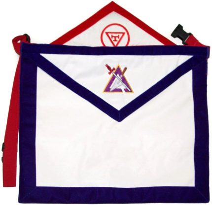 ROYAL ARCH CHAPTER & COUNCIL APRON - REVERSIBLE DOUBLE-SIDED (2)