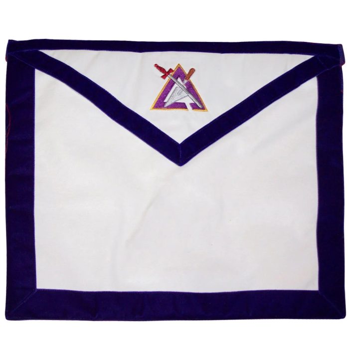 ROYAL ARCH CHAPTER & COUNCIL APRON - REVERSIBLE DOUBLE-SIDED (3)