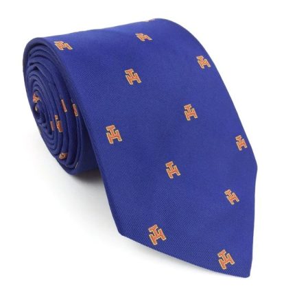 ROYAL ARCH CHAPTER NECKTIE - BLUE SILK FABRIC (3)