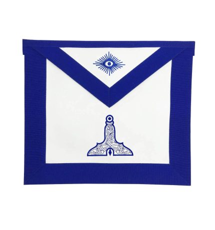 SENIOR WARDEN BLUE LODGE OFFICER APRON - ROYAL BLUE (5)