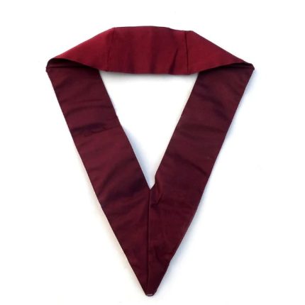 STEWARD CRAFT ENGLISH REGULATION COLLAR - MAROON (1)