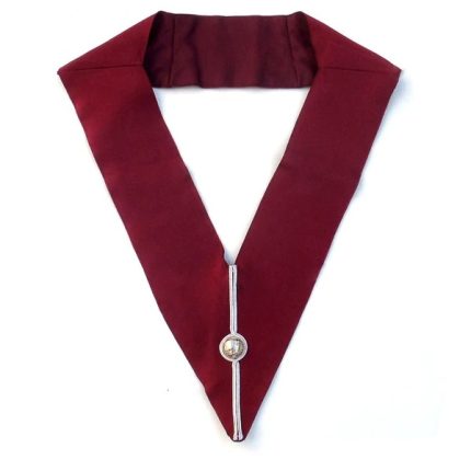 STEWARD CRAFT ENGLISH REGULATION COLLAR - MAROON (2)