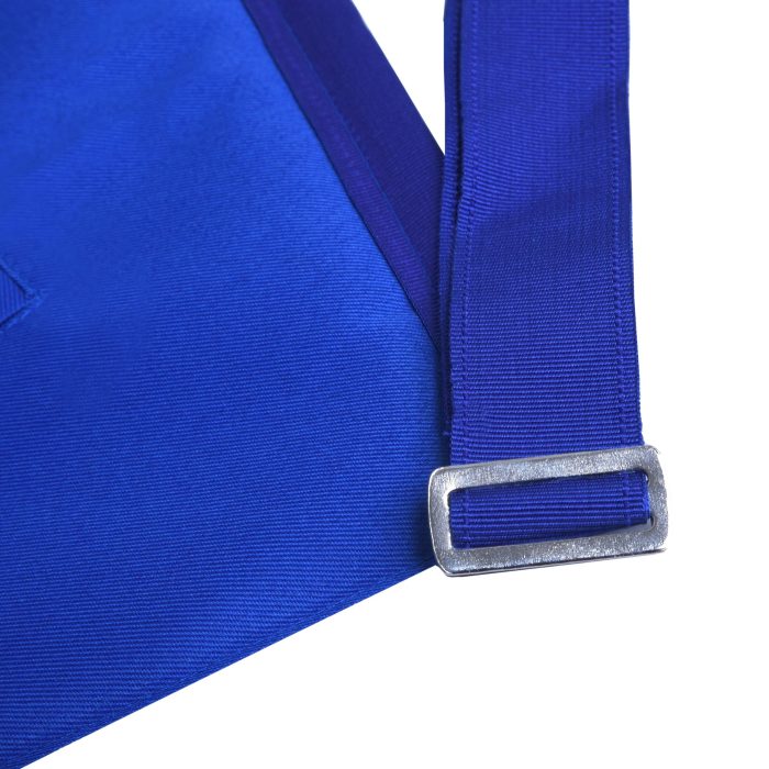 WORSHIPFUL MASTER BLUE LODGE OFFICER APRON - ROYAL BLUE (2)