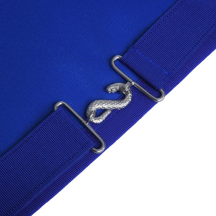 WORSHIPFUL MASTER BLUE LODGE OFFICER APRON - ROYAL BLUE (4)