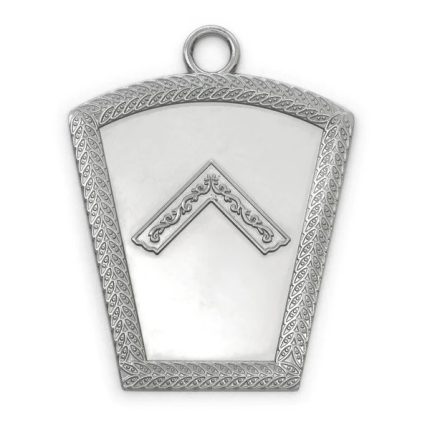 WORSHIPFUL MASTER MARK ENGLISH REGULATION OFFICER COLLAR JEWEL - SILVER PLATED