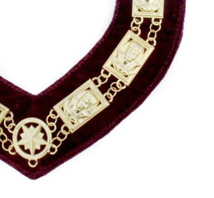 DAUGHTERS OF SPHINX CHAIN COLLAR - GOLD PLATED (4)