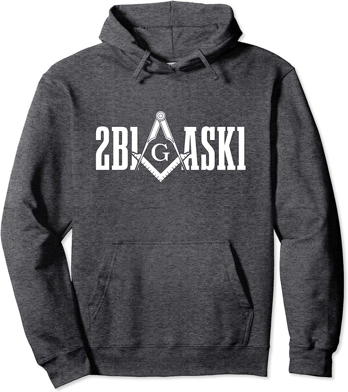 2B1ASK1 Mason Freemason Masonic Square & Compass Pullover Hoodie (2)