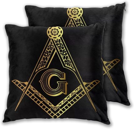 Auda Masonic Golden Artistic Charity Faith Symbol Squa